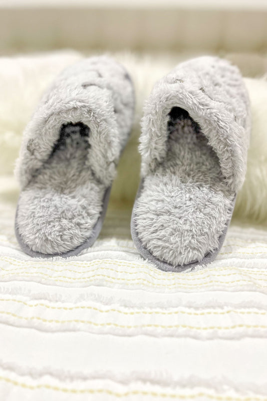 Pantuflas Dalia Gris