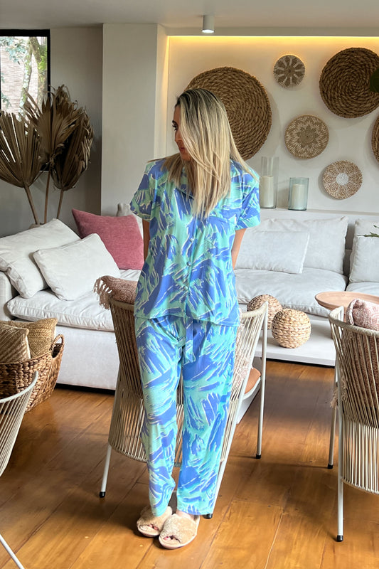 Pijama Pantalón Arte en Brochazos
