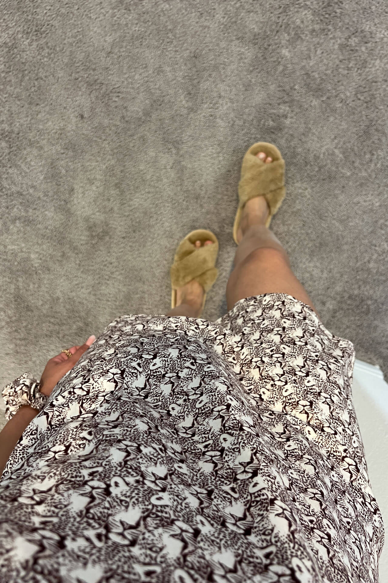 Pijama Collage Caras de Leopardo