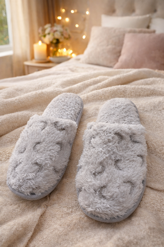 Pantuflas Dalia Gris