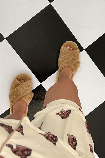 Pantuflas Romelia Cafés uso comodo